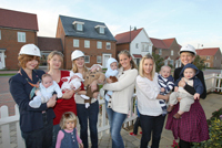 Ward Homes reports baby boom at Kings Hill