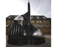 Bronze sculpture unveiled at Kemsley Fields