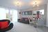 The striking interior of the â€˜Scarlet' showhome that has recently opened at Appleton Gate in Corby, Northamptonshire