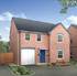 An artistâ€™s impression of the four-bedroom â€˜Stewartâ€™ housetype now available at The Croft in Corby Northamptonshire