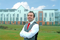Vince and Johanne impressed by eco-home