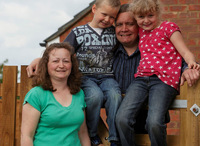 Couple part-exchange to dream home in Irchester