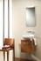Ambiance Bain - Mini 2 cherry finish, rondo basin, 700mm alu