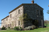 Ancient custom house on the Tuscany/Lazio border