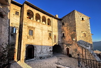 Restored historical homes in Italy