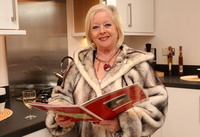 Visitors raise a glass to new Cheshire show home