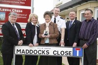 Farndon remembers village bobby in street naming ceremony