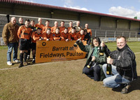 Barratt kicks off support for Purnell Sports FC