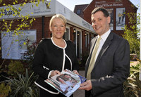 Business community preview new homes in Somerset