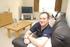 Graeme in his new home