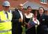 Barratt site manager, Neil Harper, Ajay and Sonika Bhalla and sales negotiator, Michelle Haswell with Ajayâ€™s latest acquisition at Barrattâ€™s The Elms at Thorpe Astley. 