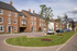 Innovative new homes in a traditional village square