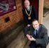Stone coffin laid to rest at its new home 