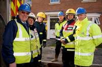 Training session success for fire fighters