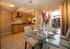 The kitchen dining area of the four-bedroom Neale show home at Waters Edge