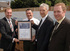 Rob Hepwood (Miller Homes MD), Chris Wilson, Peter Watton (NHBC Regional Director), Phil Morgan (Miller Homes Construction Director).