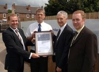 Burton site manager scoops industry prize