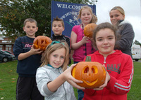 Pupils' pumpkins are top of the shocks