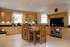 A typical kitchen at the larger homes in The Courtyard development