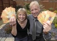 Lucky win for Leigh couple