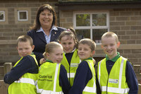 Castle Hill Primary pupils are safe as houses