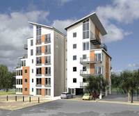 Waterside apartments show a ‘splash' of style