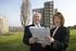 Councillor Les Carter and Bellway City Solutions Regional DirectorJudith Atkinson