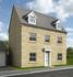 A computer generated image of the Walkham, now available as a show home at Oak Glen in Gilstead.