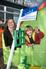 First time buyers are getting younger! Clare Frieze â€“ Manning Stainton Headingley branch co-ordinator â€“ with a happy Headingley Pre-School pupil