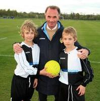 Ace grandad cheers grandsons to win cup