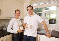Couple land a new home in Huddersfield
