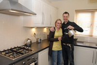 1000th Millennium Community residents enjoy new home