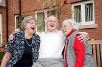 George is ‘man about the house’ at Webb Court, Stourbridge