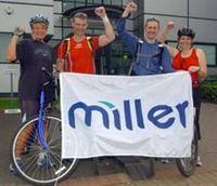 Miller staff get in their biker groove