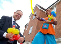 David Wilson Homes entertains Walsall kids