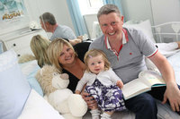 Baby molly gets a new home for her dolly in Derbyshire