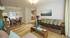 The open plan living area in the current two-bedroom show apartment at Woodfield Lodge, Crawley