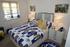 The Colchester United themed bedroom in the new show home at The Myle.