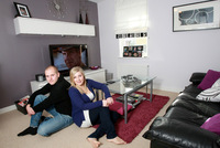 Couple find two floors and their own front door