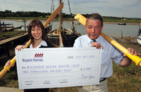 Bryant donates to Wivenhoe British Legion