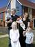 The Harvey family, the proud parents Philip and Emma with their children (left to right) Ronan, Karmen, baby Tiernan and Callum, at Ringland Park at Queenâ€™s Hills, a development by Barratt in Costessey, Norwich. Prices from Â£146,500. 