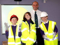 Safety first as Barratt visits primary school at Queen's Hills