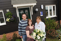 New home made send for Norfolk couple