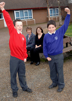 Saxon Place comes to life thanks to the children of Soham
