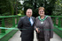 Council chairman opens new footbridge in Abingdon 