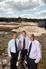 From left, Richard Rees director, Andrew Cox associate and Julian Harbottle head of development at the Ely Bridge site