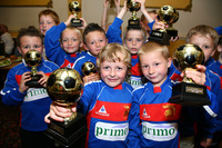 Trophy treat for FC Sparta under 7’s stars