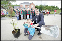 Scouts do the spadework at Consett opening