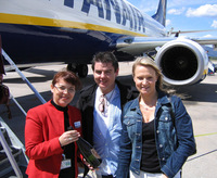 Cleethorpes man pops the question at 35,000ft