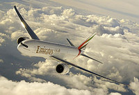 Emirates’ longest range aircraft touches down